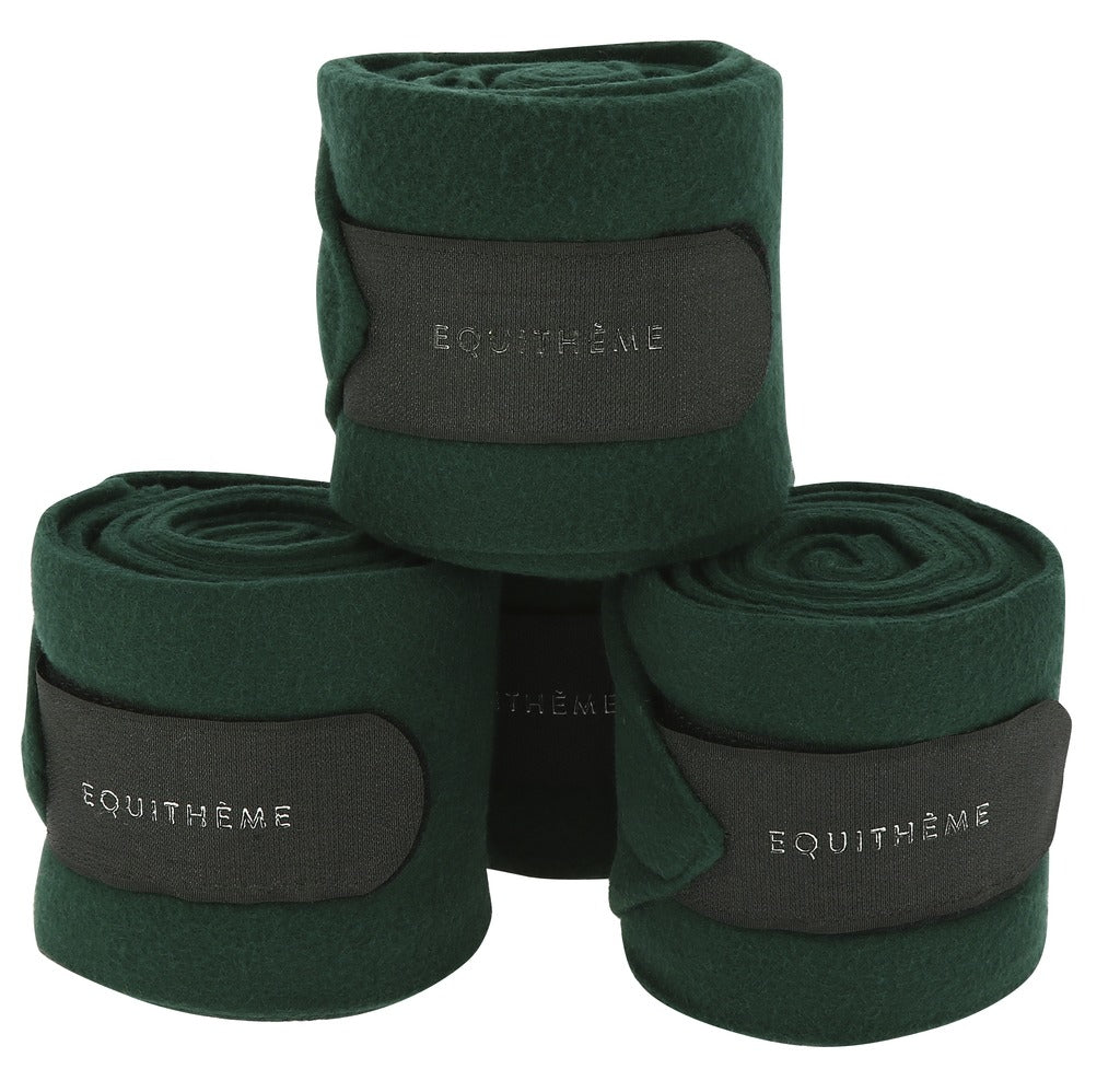 Bandes de polo Equithème - Vert