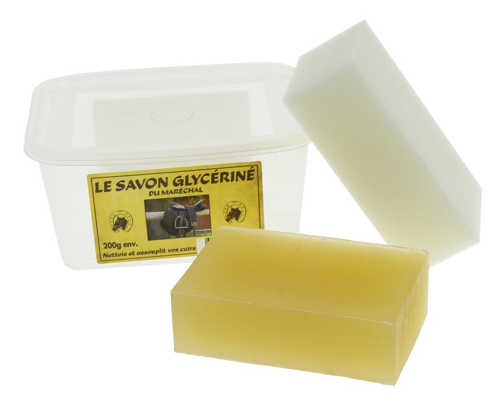 Savon glycériné avec éponge du Maréchal -200g