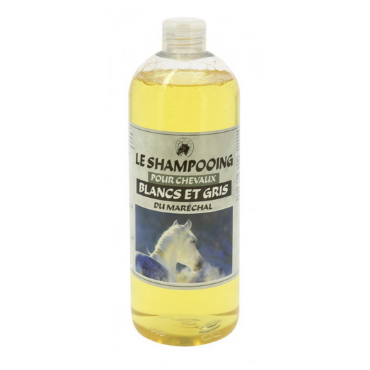 Shampoing pour chevaux blanc et gris du Maréchal - 1L